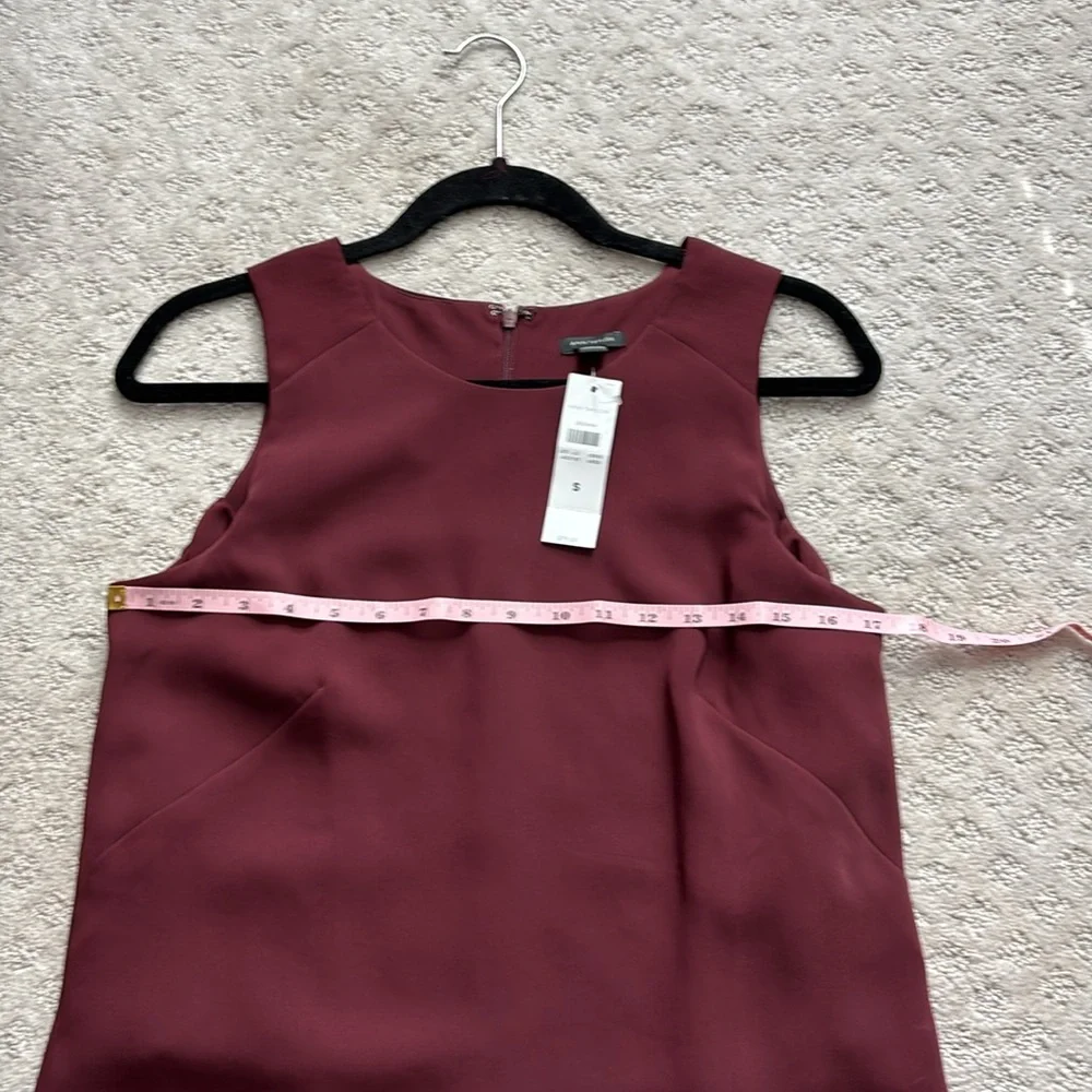 NWT Ann Taylor Burgundy Sleeveless Tank Top – Size Small - Picture 7 of 11